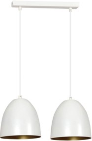 Emibig Lenox lampă suspendată 2x60 W alb 411/2