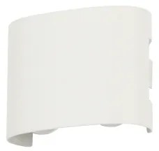 Brilagi - Aplica LED de exterior FLAREBOX, 4W, 230V, albă, IP65