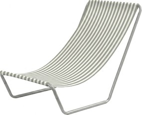 Sezlong de plaja pliabil SAND STRIPES, verde