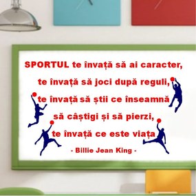 Sticker perete Sportul