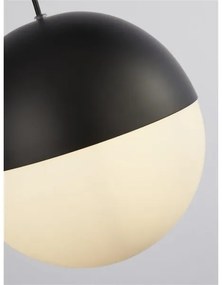 Lustră pe cablu ENDOR 1xE27/40W/230V neagră Searchlight 24181BK