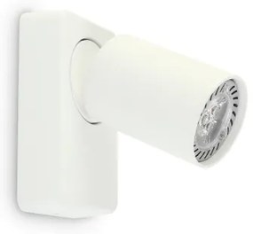 Aplica cu spot directionabil RUDY AP1 BIANCO 229027 IDL
