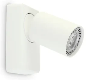 Aplica cu spot directionabil RUDY AP1 BIANCO 229027 IDL
