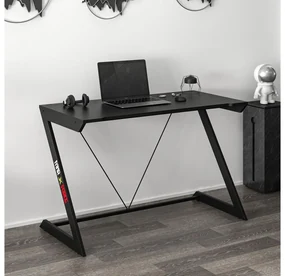 Masă gaming Nudupa (negru) . 1093835