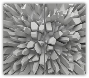 Tocator din sticla 3d abstracție