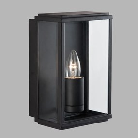 Aplica de perete exterior stil clasic IP44 Box 8204BK SRT
