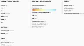 Aplica LED exterior iluminat arhitectural IP54 TOND 1L 3000K