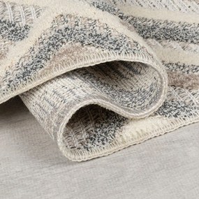 Covor grej lavabil 194x290 cm Beckett – Flair Rugs