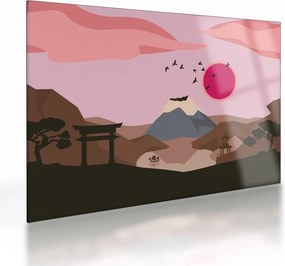 Tablou pe sticlă - Japonia N⁰2 (70x50 cm)