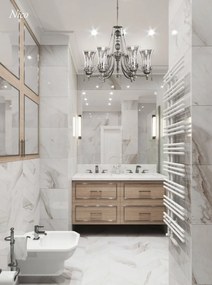 Candelabru 5 brate realizat manual Nico