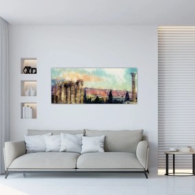 Tablou - Acropole, Atena, Grecia (120x50 cm)