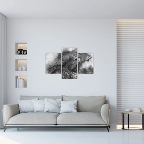 Tablou - Acuarelă papagali (90x60 cm)