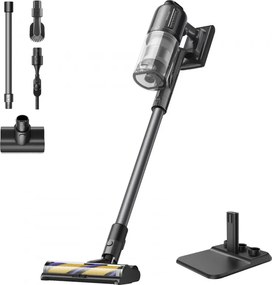 Aspirator vertical fara fir Dreame R20 Ultra, 200AW, 5 trepte, 0,6 L, 90 min, HEPA, Afisaj LCD, Motor fara perii, Negru