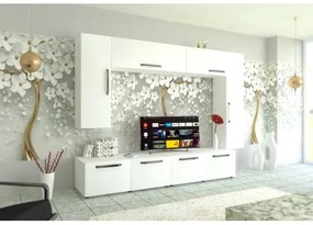 Living Armonia V1 MDF Alb Mat - cu manere