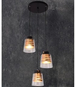 Lustră pe lanț FRESNO 3xE27/60W/230V