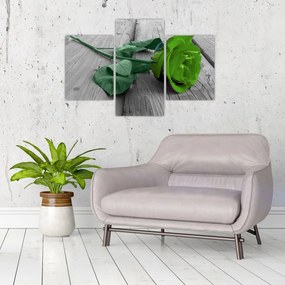 Tablou - Trandafir verde (90x60 cm)