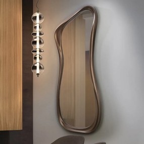 Oglinda decorativa moderna Gina bronz