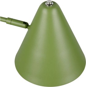 Aplică de perete verde cu structură flexibilă cu alimentare la priză ø 15 cm Cosima – Trio