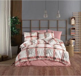 Lenjerie de pat bumbac satinat 2 persoane,homs,serie D 270,00040