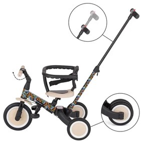 PETITE&MARS - Tricicletă pentru copii 5 în 1 TURBO LIMITED City Beat