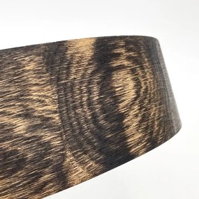 Plafonieră baie OAK SMOKY 3xE27/15W/230V IP54, 37,5 cm, stejar maro