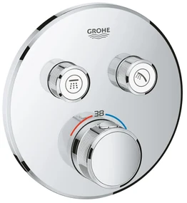 Grohe Grohtherm SmartControl baterie cadă-duș ascuns cu termostat crom 29119000