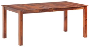 vidaXL Masă de bucătărie, 180x90x76 cm, lemn masiv