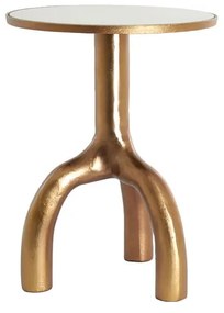 Măsuță auxiliară rotundă din metal ø 40,5 cm Mello – Light &amp; Living