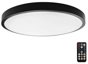 Plafonieră LED pentru baie cu senzor LED/18W/230V IP44 4000K d. 29 cm + telecomandă