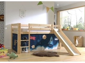 Draperie pentru copii pentru pat 4 buc. 195x75 cm Space Shuttle – Vipack