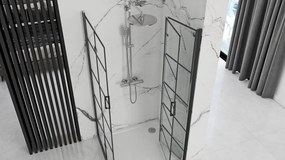 Cabina dus Rea Molier Black Double 80x90