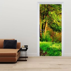 Fototapet pentru ușă - Cărarea de-a lungul apei (95x205cm)