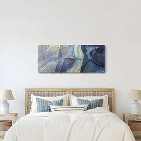 Tablou - Abstracție cu cerneală cu alcool (120x50 cm)