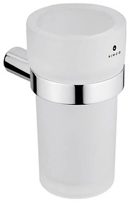 Suport de perete pentru periuțe de dinți NIMCO BR 11058W-26 BORMO sticlă mată/crom lucios