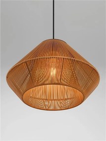 Lustra, Pendul din ratan sintetic pentru exterior Aell chihlimbar