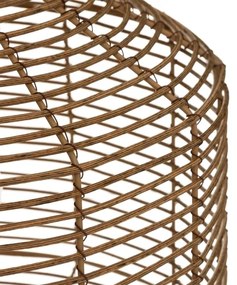 Atmosphera - Lampă solară LED CUBA LED/1,2V 800 mAh IP44 ratan