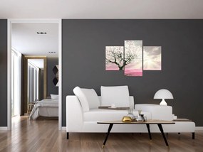 Tabloul copacului roz (90x60 cm)