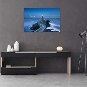 Tablou cu far și marea (90x60 cm)