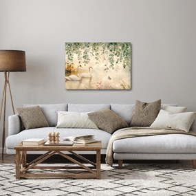 Tablou - Lac, acvariu (70x50 cm)