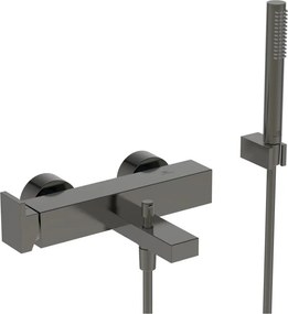 Baterie cada - dus Ideal Standard Atelier Extra gri Magnetic Grey cu set de dus