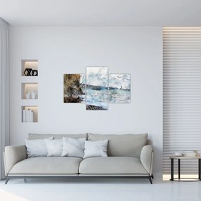 Tablou - Recif, acuarelă (90x60 cm)