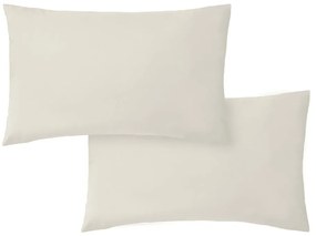 Fețe de pernă 2 buc. din bumbac percal 50x75 cm Cotton Percale – Bianca