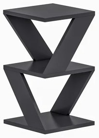 Măsuță laterală ALBENI 50x30 cm antracit