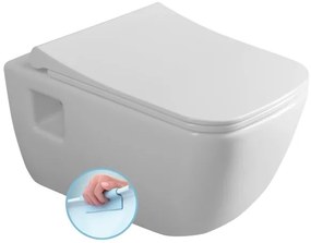Bruckner - WC suspendat Rimless WALTER ceramică/culoare albă