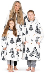 Hanorac din micropluș 4Home Frosted Trees, uni S – pentru copii