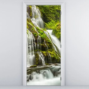 Fototapet pentru ușă - Cascadă (95x205cm)