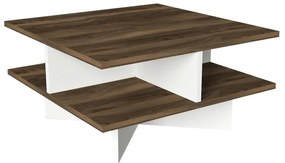 Masă de cafea Hamilton (Nuc + Alb). 1089468