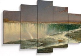 Tablou - Frederic Edwin Church, Niagara, reproducere (150x105 cm)