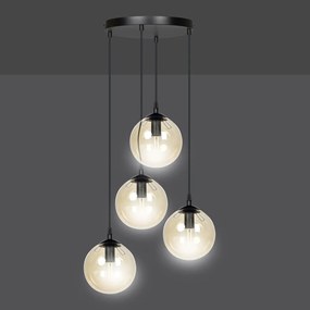 Suspensie Cosmo 4 Bl Premium Miodowy 713/4Prem Emibig Lighting, Modern, E14, Polonia