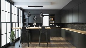 Lustra moderna cu 3 pendule design LUX realizata manual ALMOND XL B